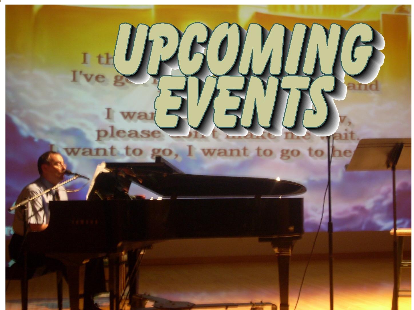Upcoming Events